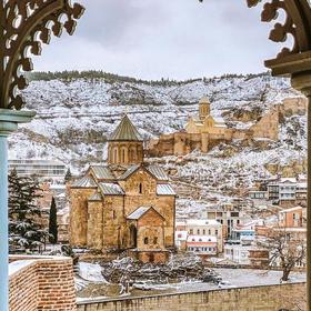 Храм Метехи в Тбилиси