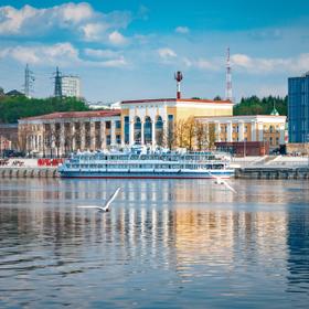 Набережная реки Камы в Перми