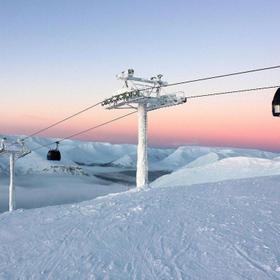 Горнолыжный курорт в Кировске