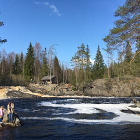 Рускеальские водопады