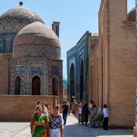 Ансамбль мавзолеев Шахи-Зинда, Узбекистан
