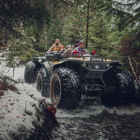 Катание на квадроциклах-вездеходах