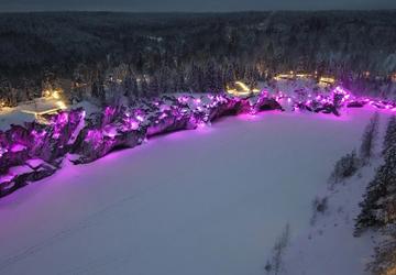 Горный парк Рускеала, мраморный каньон
