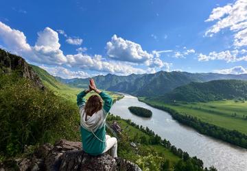 Река Катунь 