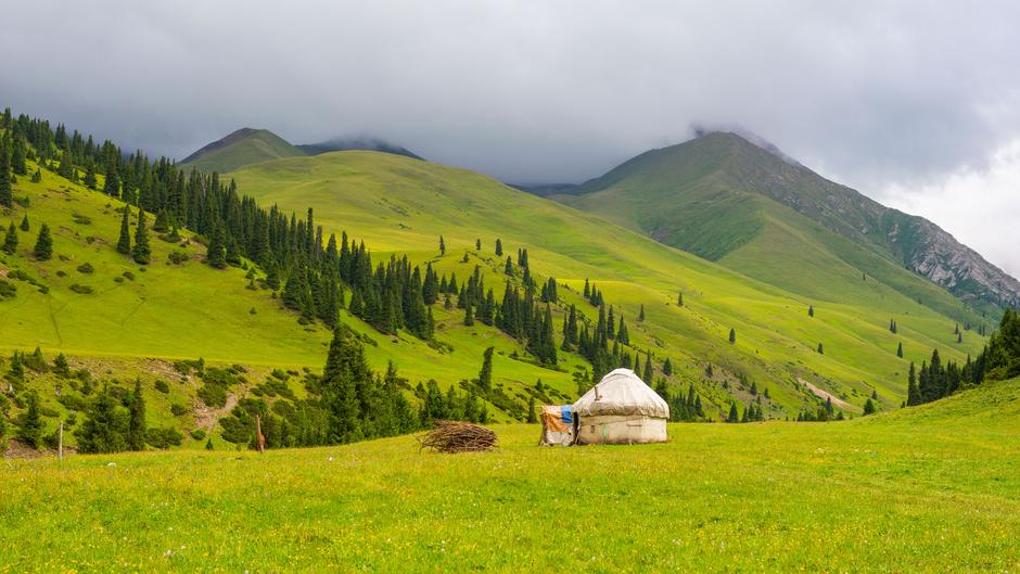 Казахская юрта